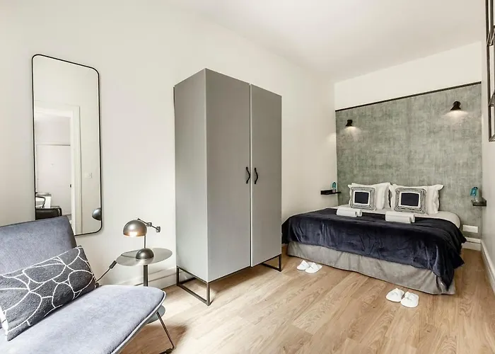 Apartmán A21#republique # Marais # 1bedroom # Paris03 # Ac *